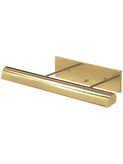 Modern Direct-Wire 24 inch Picture Light in Polished Brass.
